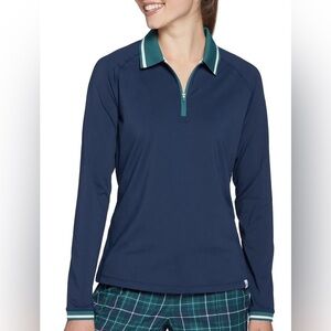 Lady Hagen Long Sleeve Golf Polo